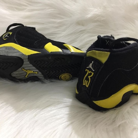 yellow jordans for toddlers
